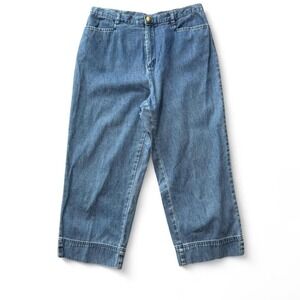 Vintage Wide Leg Cropped‎ Jeans